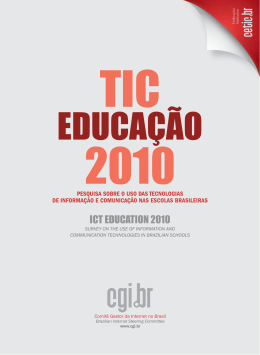 ICT EDUCATION 2010