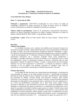 AM - Minist&eacute;rio da Sa&uacute;de