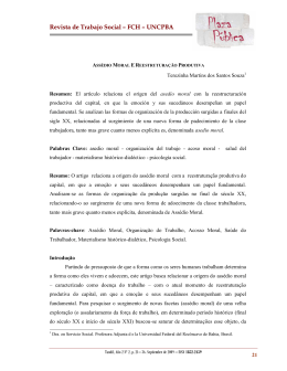 Revista de Trabajo Social &ndash; FCH &ndash; UNCPBA