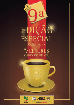 9ª Edição Especial dos Melhores Cafés do Brasil