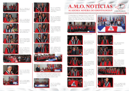 AMO Not&iacute;cias 2 - Novembro 2008 - Academia Mineira de Odontologia