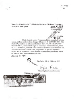 (AGO/AGE) de 18/05/1999