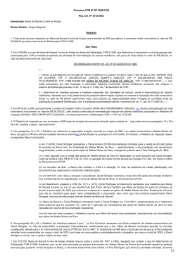 Processo CVM N&ordm; SP 2000/0198 Reg. Col. N&ordm; 3612/2002