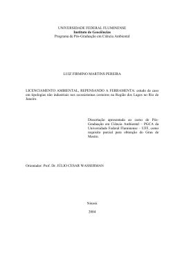 luiz firmino martins pereira - Universidade Federal Fluminense