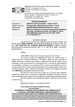 _ TRIBUNAL DE JUSTIÇA DO ESTADO DE SÃO PAULO