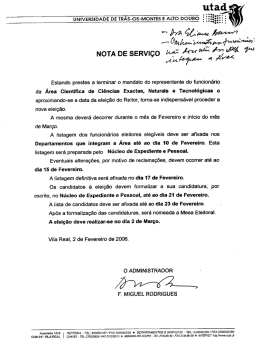 Eleies para a assembleia - CENT