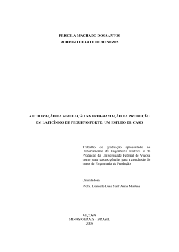 PRISCILA MACHADO DOS SANTOS RODRIGO DUARTE DE