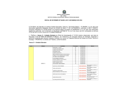 EDITAL DE HOMOLOGA&Ccedil;&Atilde;O