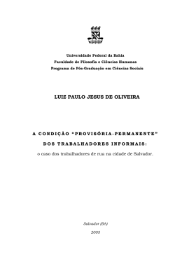 LUIZ PAULO JESUS DE OLIVEIRA - Trabalho, Flexibiliza&ccedil;&atilde;o e