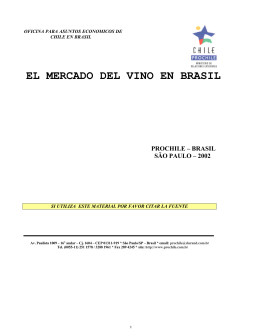EL MERCADO DEL VINO EN BRASIL