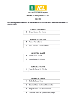 Resultado da 2&ordf; fase RETIFICADO