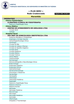 :: PLUS SERV :: Rede Credenciada Maranh&atilde;o