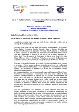 urbana – zona norte - jbnn & associados consulting ltda