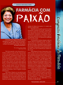 ENTREVISTA - MARIA MANUELA TEIXEIRA