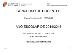 Coloca&ccedil;&atilde;o