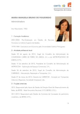 MARIA MANUELA BRUNO DE FIGUEIREDO