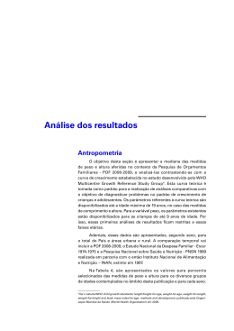 An&aacute;lise dos resultados