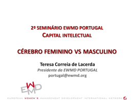 CÉREBRO FEMININO VS MASCULINO