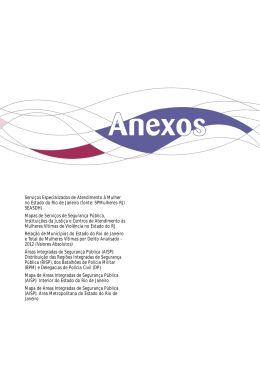Anexos - Governo do Estado do Rio de Janeiro
