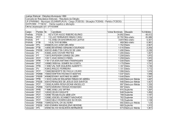 Justi&ccedil;a Eleitoral - Elei&ccedil;&otilde;es Municipais 1996 Consulta de