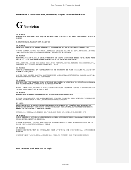 g1 poster - Producci&oacute;n Animal