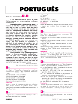 PORTUGU&Ecirc;S - Curso Objetivo