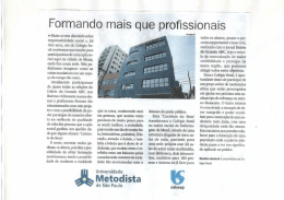 Formando mais que profissionais