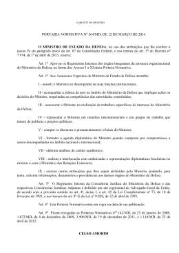 Portaria Normativa N&ordm; 564/MD