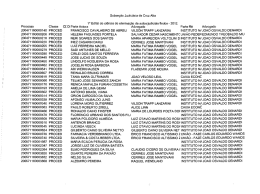 Acesso &agrave; lista