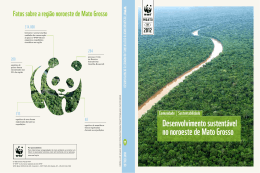 Desenvolvimento sustent&aacute;vel no noroeste de Mato Grosso