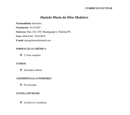 Daniela Maria da Silva Medeiros