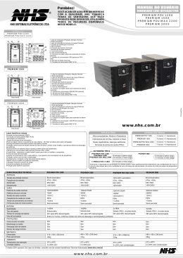 761105 - Manual Técnico Premium PDV Max 2200VA (NBR