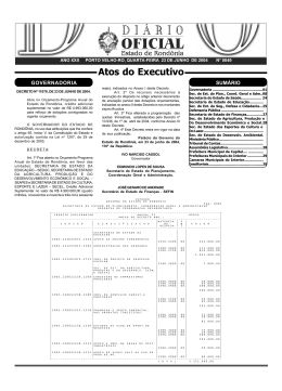 Atos do Executivo