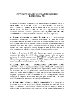 Nome do arquivo: CCT SIND HOTEIS 2009-2010