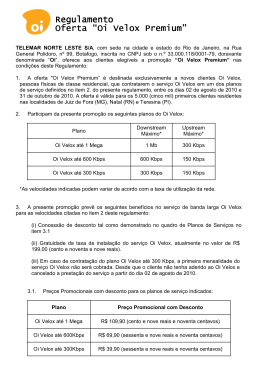 Regulamento_OiVelox com Degustao_Natal, Teresina e Juiz de Fora