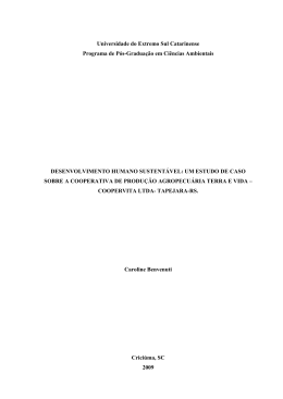Disserta&ccedil;&atilde;o - Universidade do Extremo Sul Catarinense