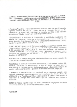 AcoRbo oE cooPERA&ccedil;Ao E AssIsTEivcIA JuRisoIcIoNAi. EIII