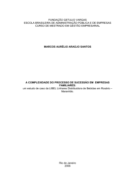 MARCOS AURELIO - Sistema de Bibliotecas FGV
