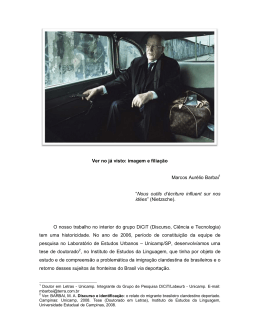 Ver no j&aacute; visto: imagem e filia&ccedil;&atilde;o Marcos Aur&eacute;lio Barbai1