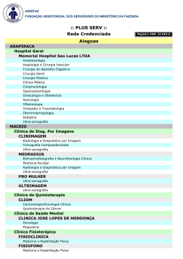 :: PLUS SERV :: Rede Credenciada Alagoas