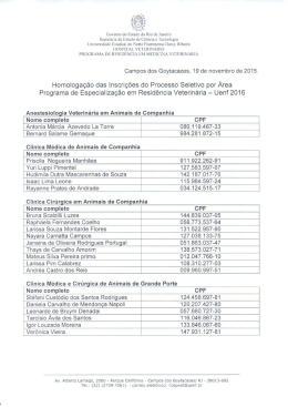 Homologa&ccedil;&atilde;o 1