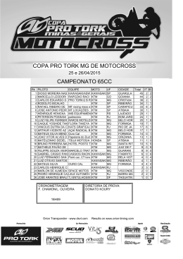 campeonato 65cc - Cassios Racing