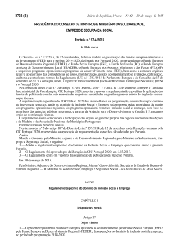 Portaria n.&ordm; 97-A/2015