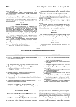 Regulamento n.º 101/2015