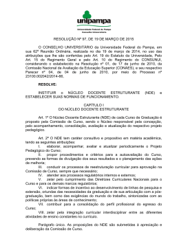 Resolução nº 97, de 19 de março de 2015 - Pró