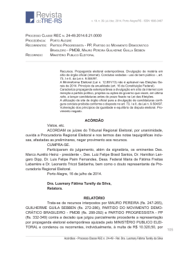 105 PROCESSO CLASSE REC N. 24