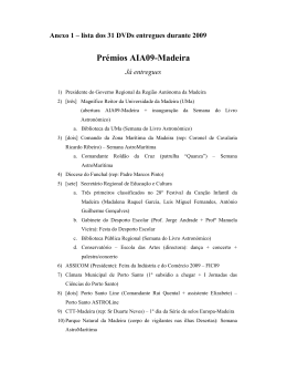 Anexo 1 - Universidade da Madeira