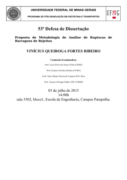 VINÍCIUS QUEIROGA FORTES RIBEIRO 53ª Defesa de Dissertação