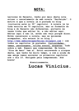 Lucas Vinícius. - Recanto das Letras