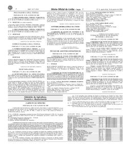 Portaria n&ordm; 22, de 15 de janeiro de 2008